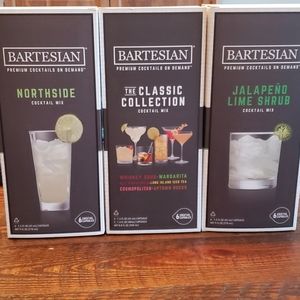 Bartesian pods in many many flavors.